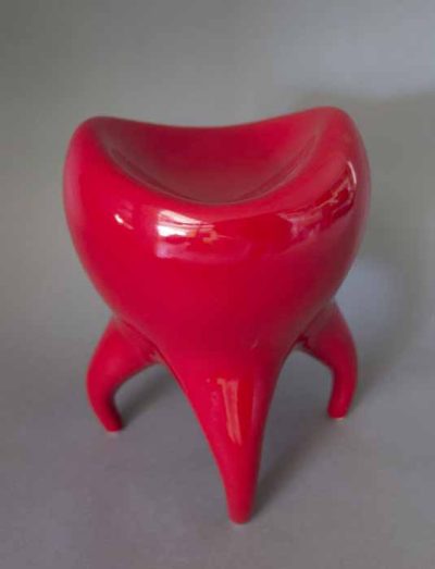 Red Lips Bowl   by Eric Boos