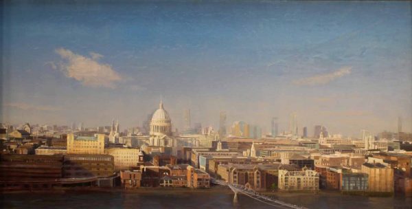 St. Paul’s Cathedral, London (view from Tate Museum) by Brad Aldridge