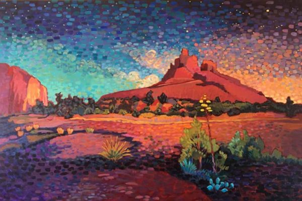 Starry Sunset by Claudia Hartley