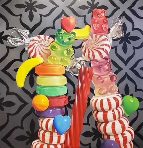 Trio of Gummy Bears by John Schieffer
