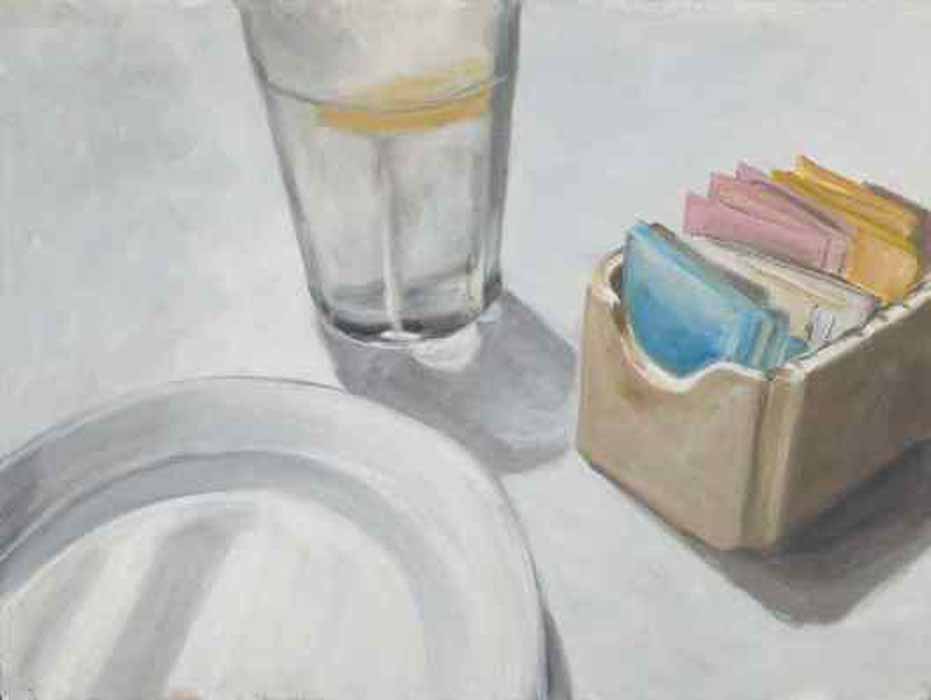 Image of White Plate by Eve Plumb
