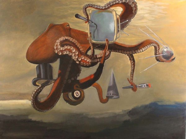 Aquarium Glass, Multitasking by Robert McCauley
