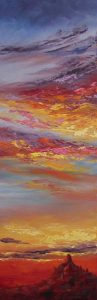 Crimson Menuet by Cyndy Carstens
