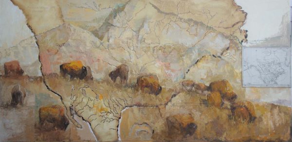 The Tetons, 1794 by Mary Roberson