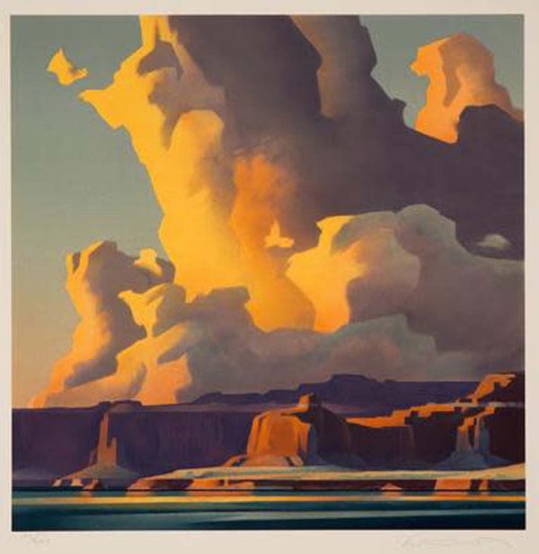 Towering Clouds, Lake Powell, 1990 by Ed Mell