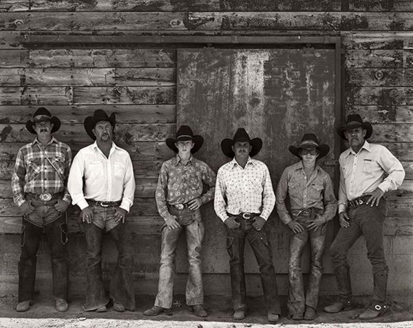6 Bell Ranch Cowboys by Jay Dusard